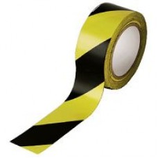 Self Adhesive Flooring Tape Black/Yellow 